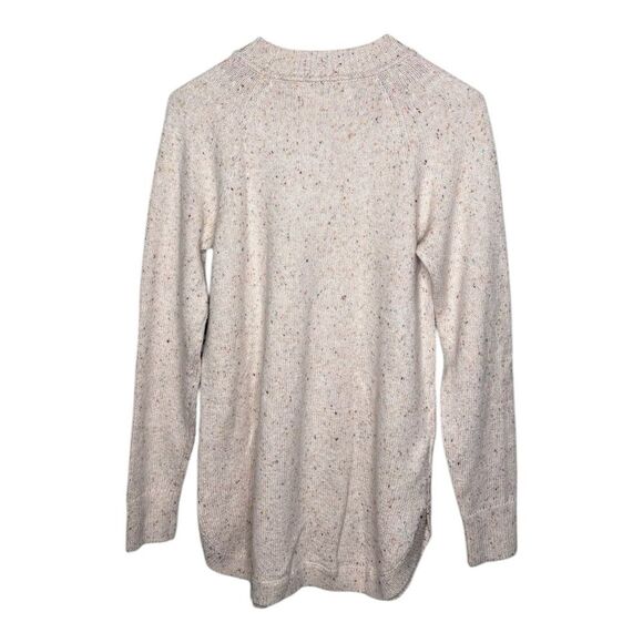 Loft Cream Colored Rainbow Speckled
Sweater Women's size small - Picture 2 of 5